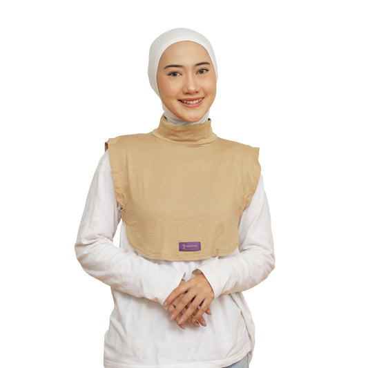 Inner Manset Leher Hijaberies - Cream/Skin