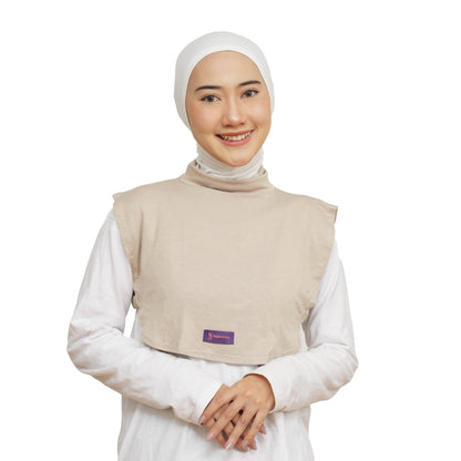 Inner Manset Leher Hijaberies - Beige