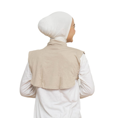 Inner Manset Leher Hijaberies - Beige