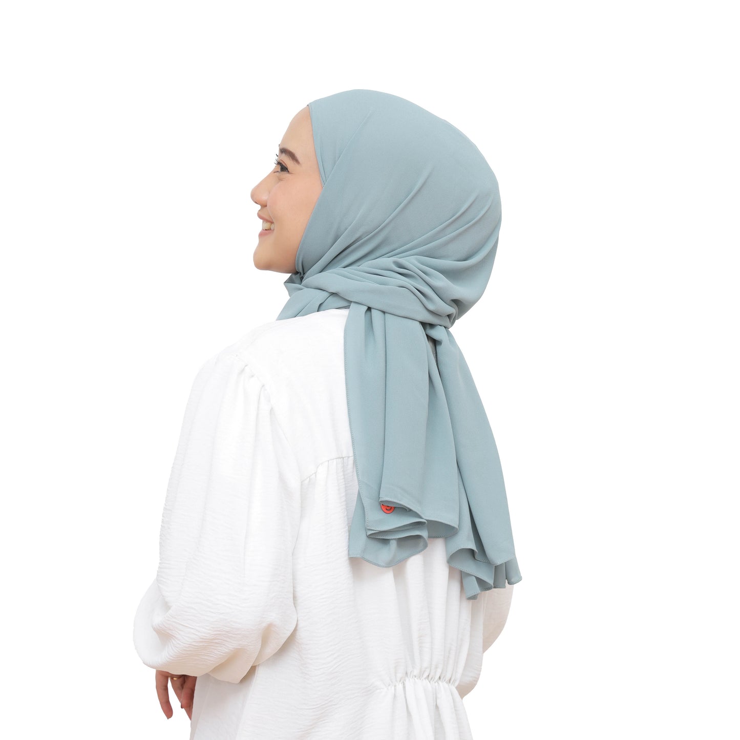 Malaka Pashmina Inner Hijaberies - Dust Blue