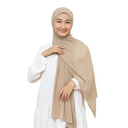 Malaka Pashmina Inner Hijaberies - Khaky